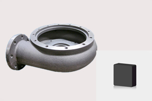 BN-K1 Solid CBN Insert processing Pump Body