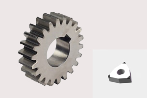 BN-H21 PCBN Insert processing Gears Inner Bore