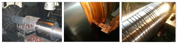 Machining Rolls with cbn inserts