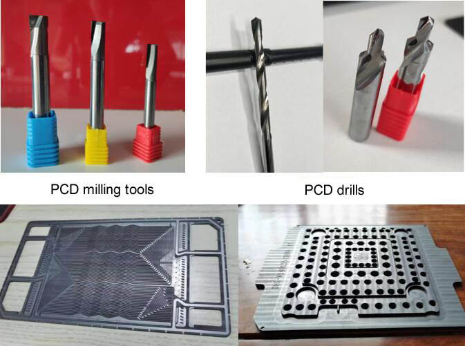 Halnn PCD tools for graphite parts