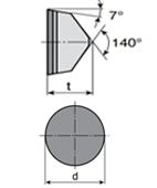 PCBN / PCD Tools - RCGX V / Y type drawing PCBN / PCD Tools - RCGX V / Y type drawing