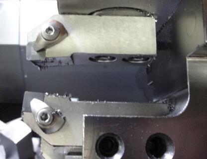 Horizontal lathe machining Brake discs process